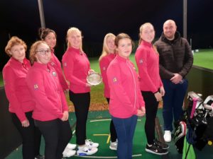 Notts County Junior Girls win the 6 Counties Trophy