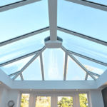 image showing a conservatory glass roof