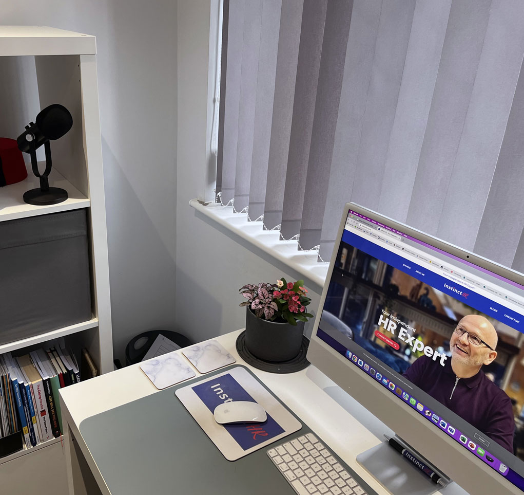 A home office garage conversion in Westbridgford