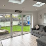 extension with bi-fold door and roof windows