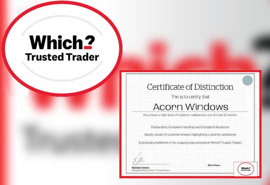 Acorn Windows Which Trusted Trader Certificate